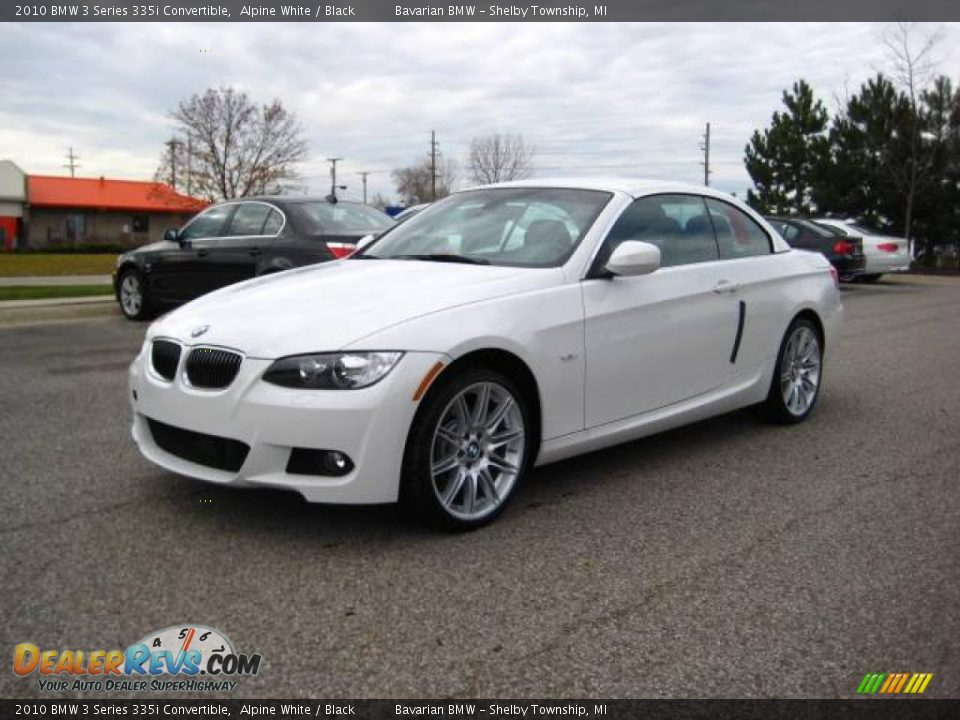 2010 BMW 3 Series 335i Convertible Alpine White / Black Photo #1