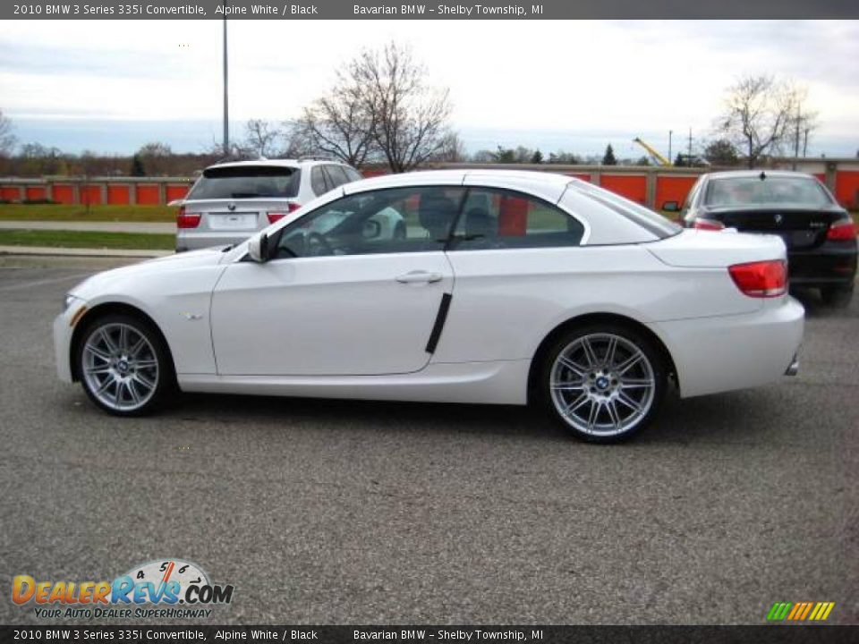 2010 BMW 3 Series 335i Convertible Alpine White / Black Photo #2