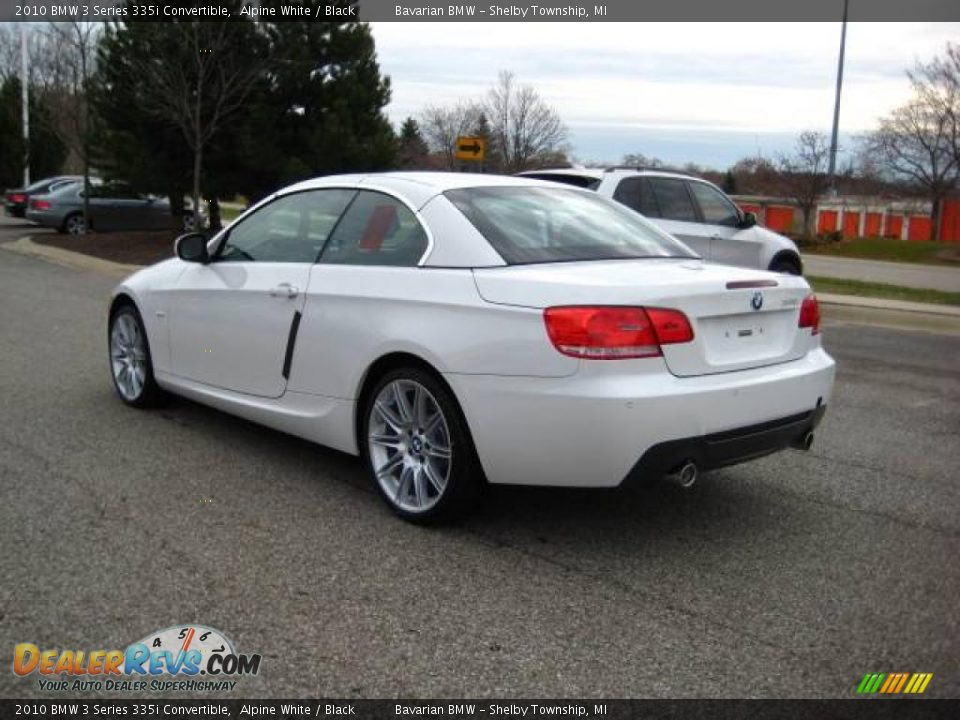 2010 BMW 3 Series 335i Convertible Alpine White / Black Photo #3