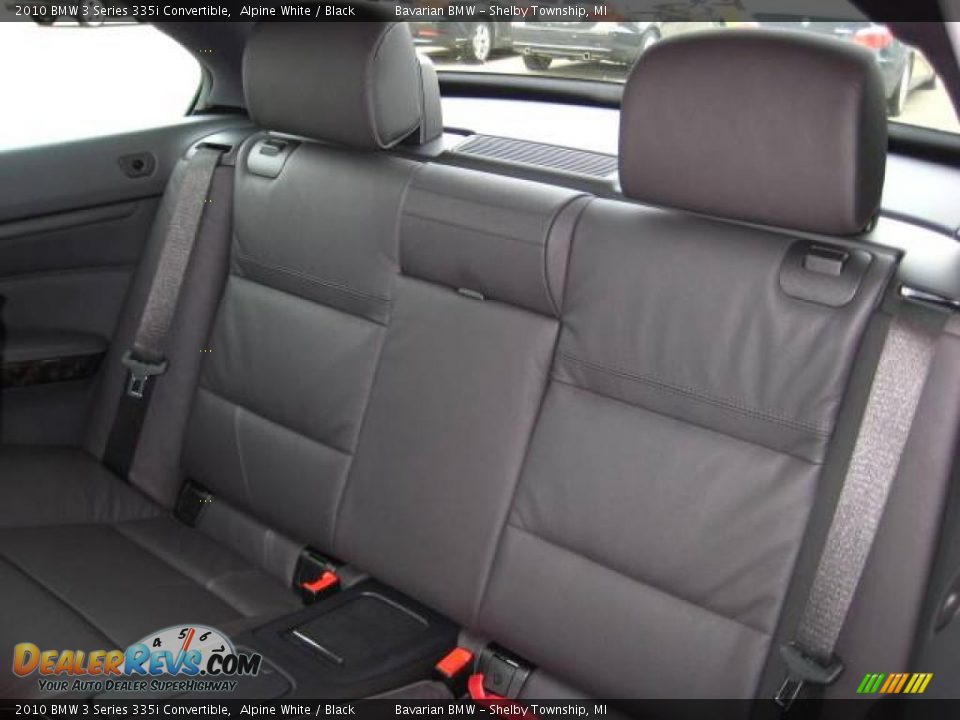 2010 BMW 3 Series 335i Convertible Alpine White / Black Photo #11