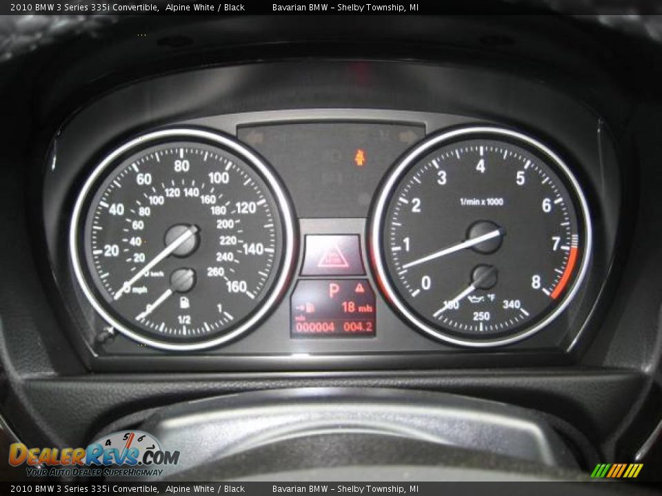 2010 BMW 3 Series 335i Convertible Alpine White / Black Photo #16