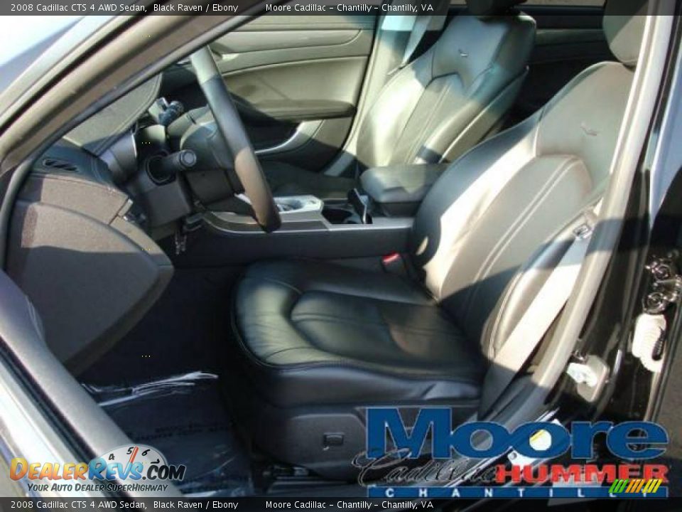 2008 Cadillac CTS 4 AWD Sedan Black Raven / Ebony Photo #5