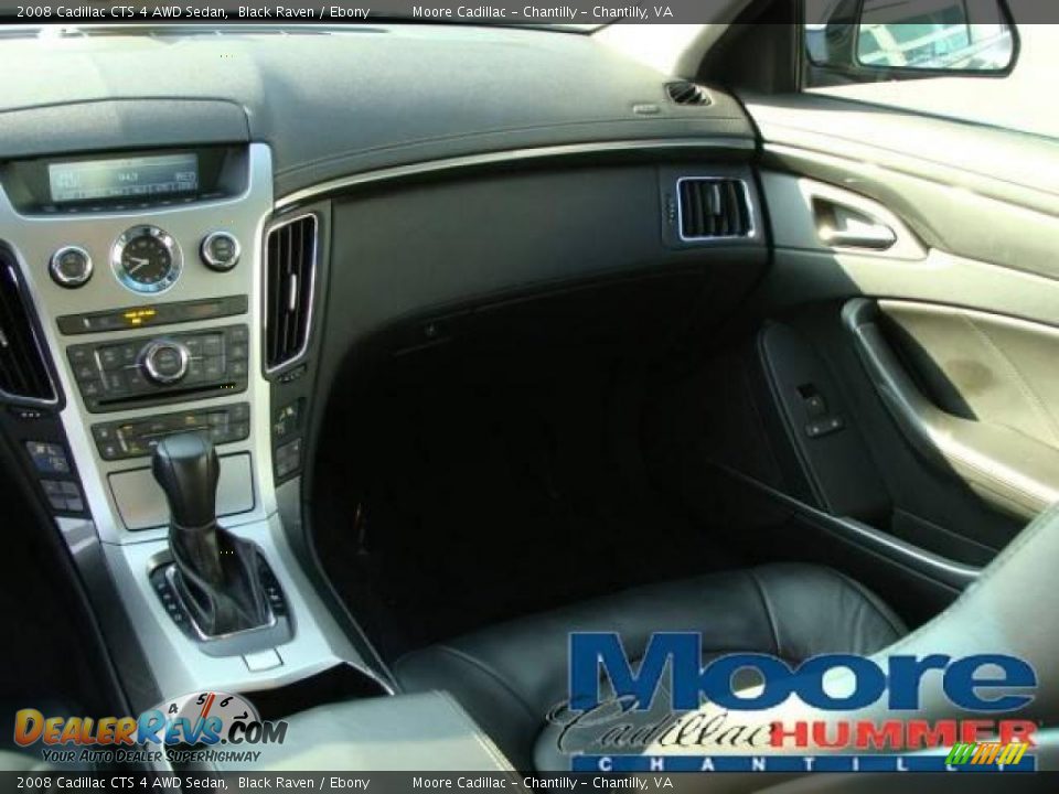 2008 Cadillac CTS 4 AWD Sedan Black Raven / Ebony Photo #6