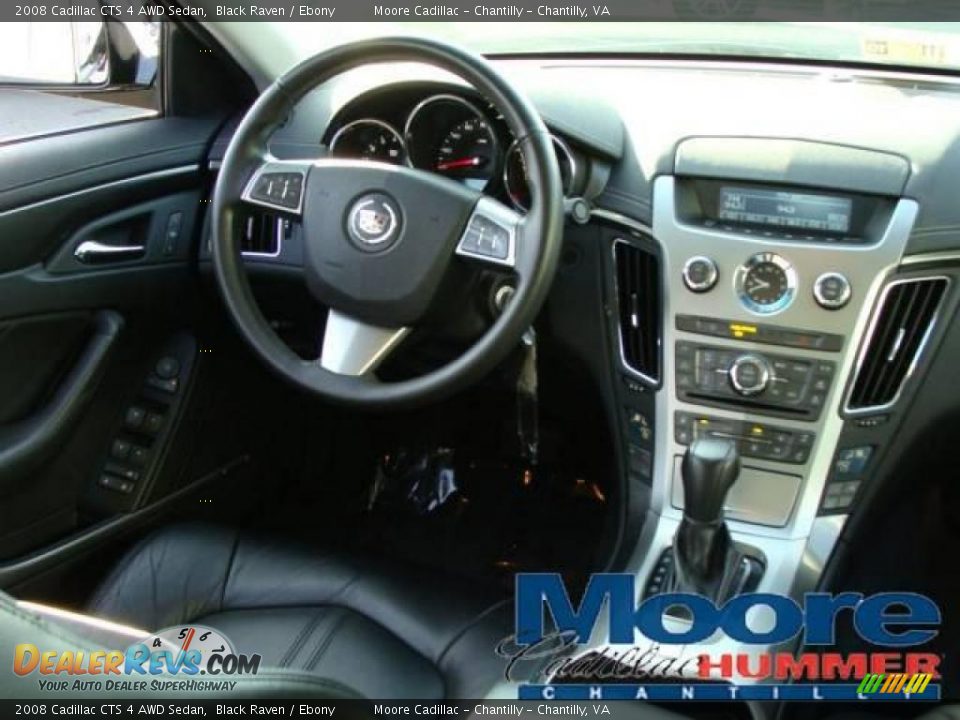2008 Cadillac CTS 4 AWD Sedan Black Raven / Ebony Photo #7