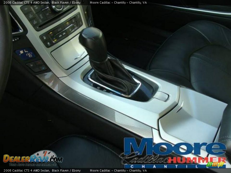 2008 Cadillac CTS 4 AWD Sedan Black Raven / Ebony Photo #15
