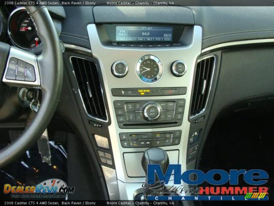 2008 Cadillac CTS 4 AWD Sedan Black Raven / Ebony Photo #16