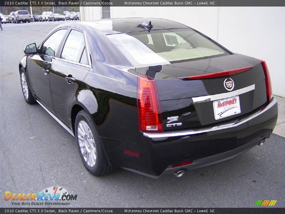2010 Cadillac CTS 3.0 Sedan Black Raven / Cashmere/Cocoa Photo #2