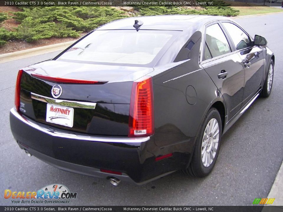 2010 Cadillac CTS 3.0 Sedan Black Raven / Cashmere/Cocoa Photo #4