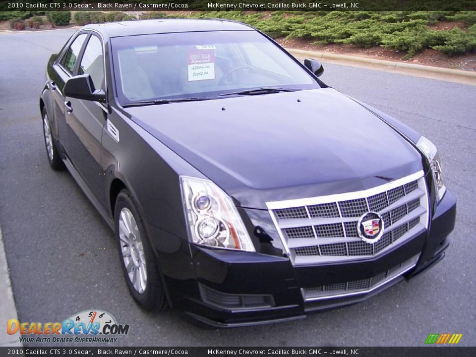 2010 Cadillac CTS 3.0 Sedan Black Raven / Cashmere/Cocoa Photo #5