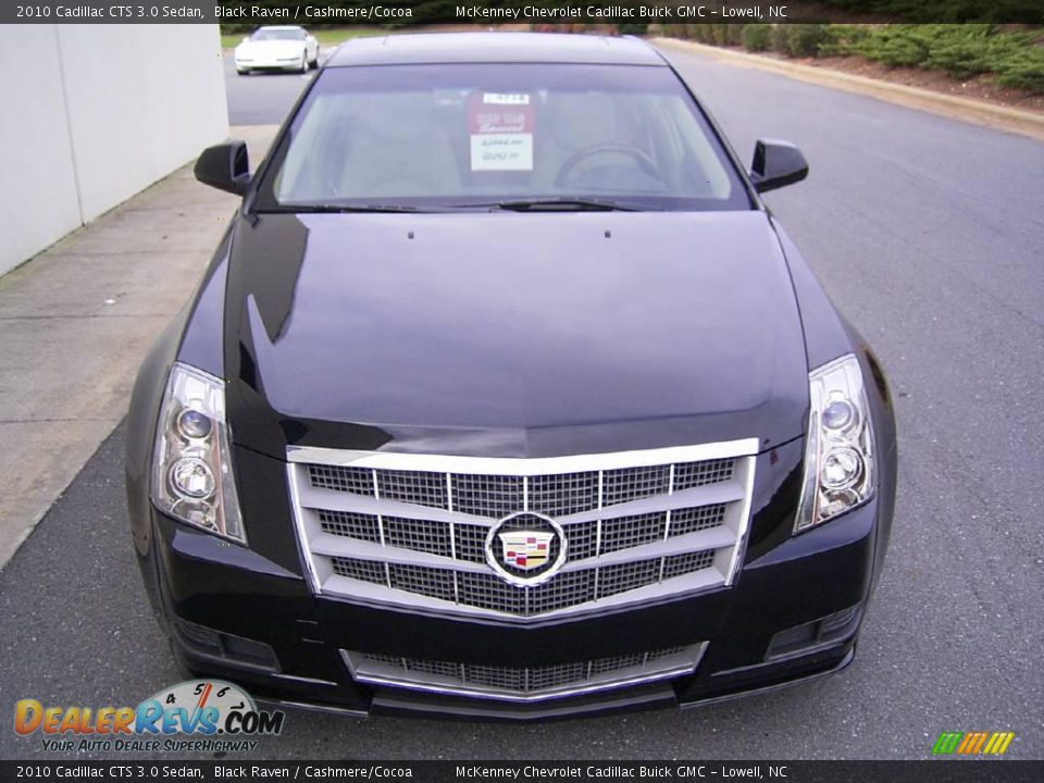 2010 Cadillac CTS 3.0 Sedan Black Raven / Cashmere/Cocoa Photo #6
