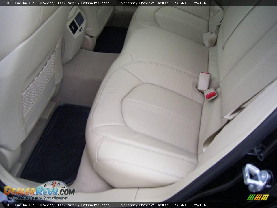 2010 Cadillac CTS 3.0 Sedan Black Raven / Cashmere/Cocoa Photo #11