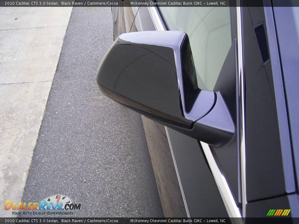 2010 Cadillac CTS 3.0 Sedan Black Raven / Cashmere/Cocoa Photo #17