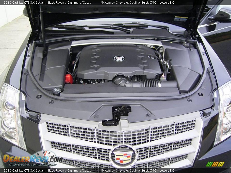 2010 Cadillac CTS 3.0 Sedan Black Raven / Cashmere/Cocoa Photo #18