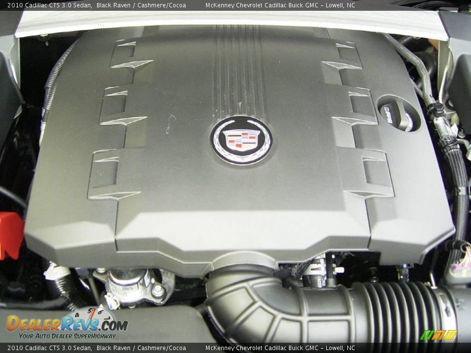 2010 Cadillac CTS 3.0 Sedan Black Raven / Cashmere/Cocoa Photo #19
