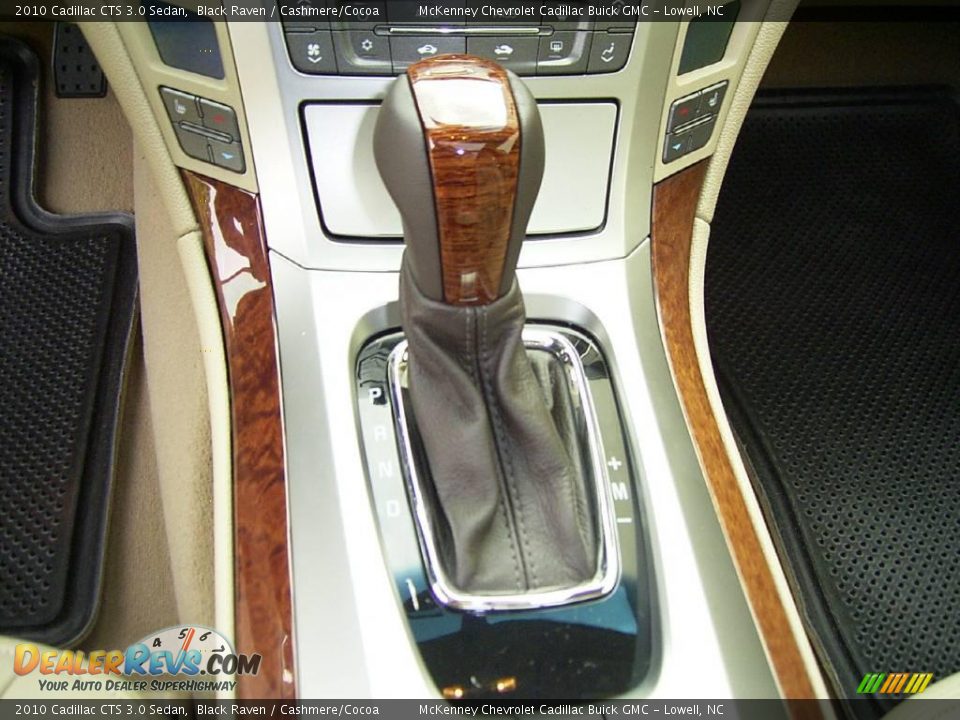 2010 Cadillac CTS 3.0 Sedan Black Raven / Cashmere/Cocoa Photo #22