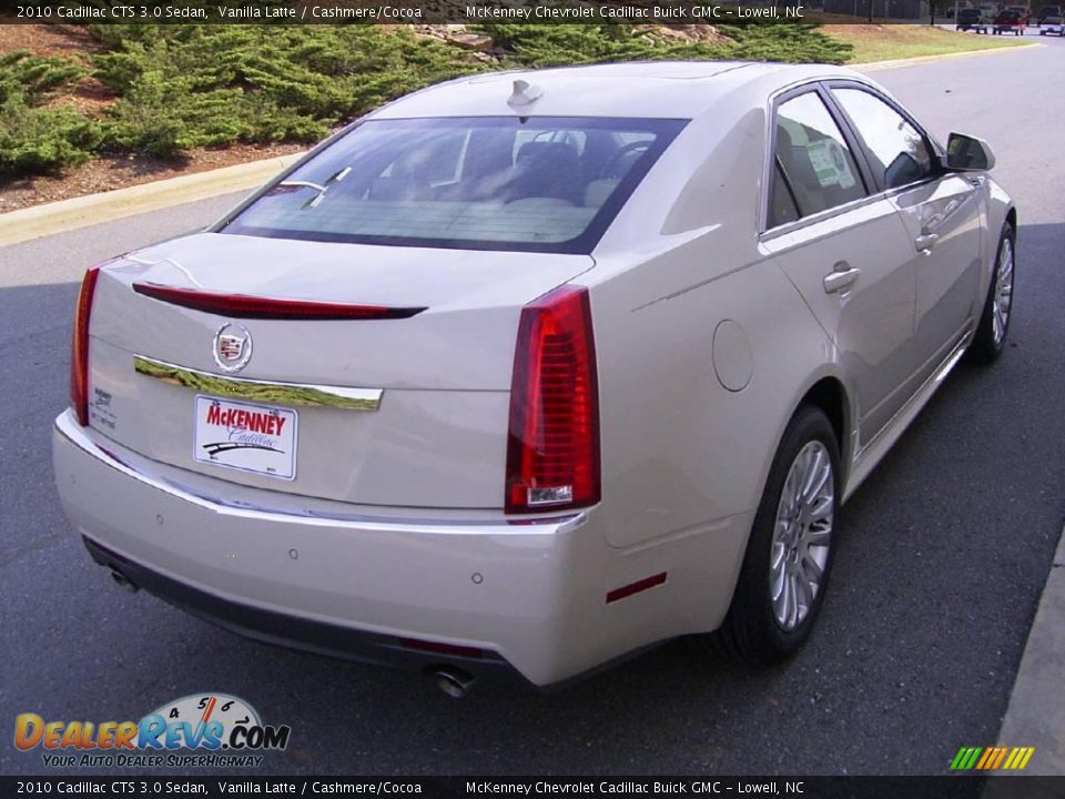 2010 Cadillac CTS 3.0 Sedan Vanilla Latte / Cashmere/Cocoa Photo #4