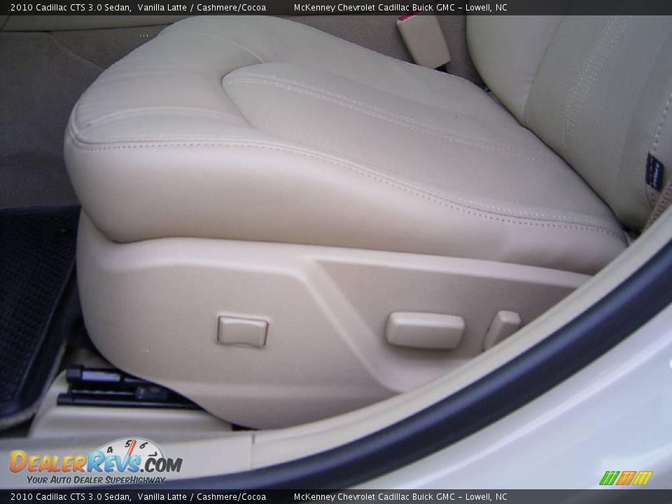 2010 Cadillac CTS 3.0 Sedan Vanilla Latte / Cashmere/Cocoa Photo #9