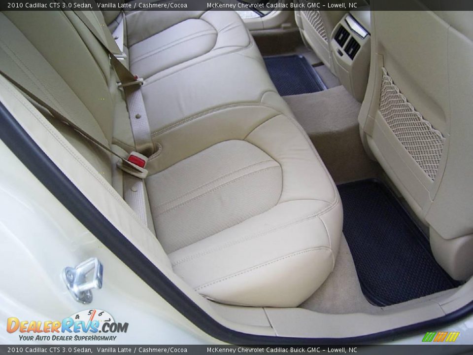 2010 Cadillac CTS 3.0 Sedan Vanilla Latte / Cashmere/Cocoa Photo #13