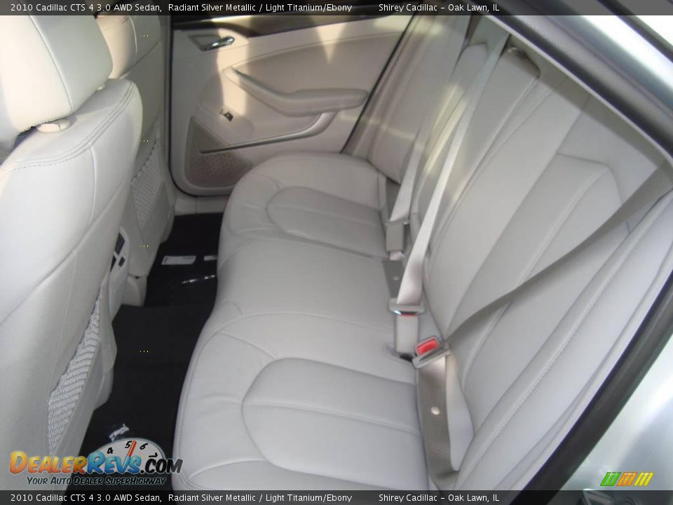 2010 Cadillac CTS 4 3.0 AWD Sedan Radiant Silver Metallic / Light Titanium/Ebony Photo #9