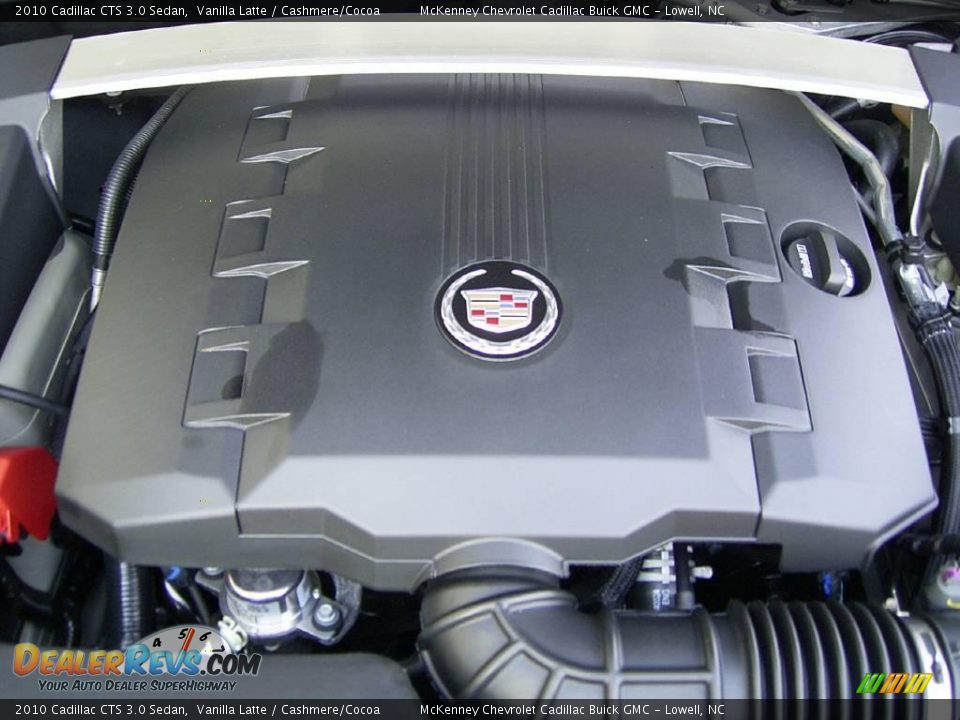 2010 Cadillac CTS 3.0 Sedan Vanilla Latte / Cashmere/Cocoa Photo #19