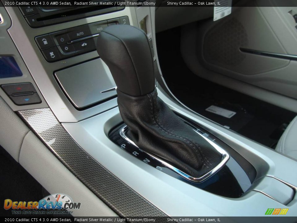 2010 Cadillac CTS 4 3.0 AWD Sedan Radiant Silver Metallic / Light Titanium/Ebony Photo #15