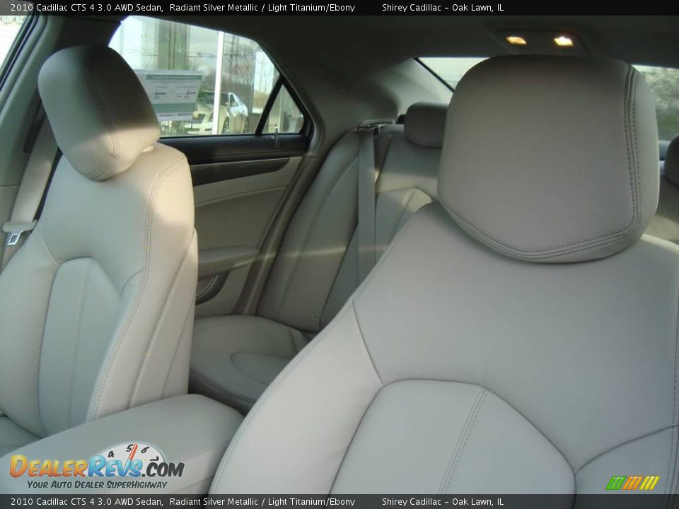 2010 Cadillac CTS 4 3.0 AWD Sedan Radiant Silver Metallic / Light Titanium/Ebony Photo #20