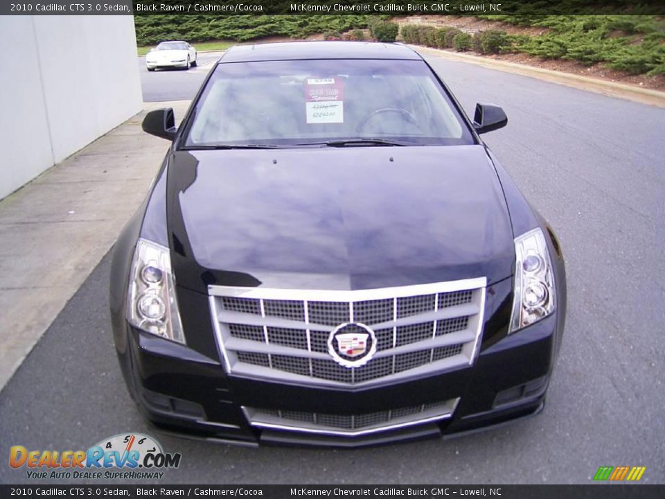 2010 Cadillac CTS 3.0 Sedan Black Raven / Cashmere/Cocoa Photo #6