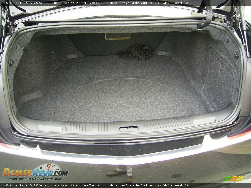 2010 Cadillac CTS 3.0 Sedan Black Raven / Cashmere/Cocoa Photo #12