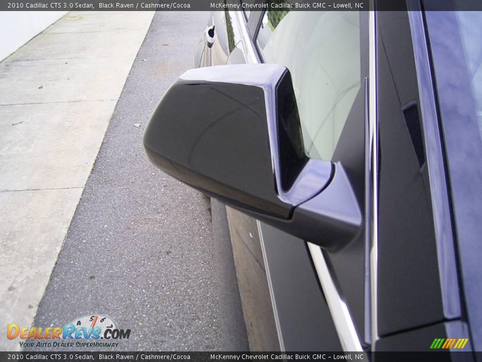 2010 Cadillac CTS 3.0 Sedan Black Raven / Cashmere/Cocoa Photo #18