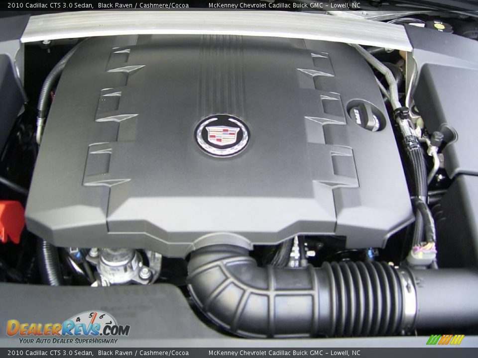 2010 Cadillac CTS 3.0 Sedan Black Raven / Cashmere/Cocoa Photo #20