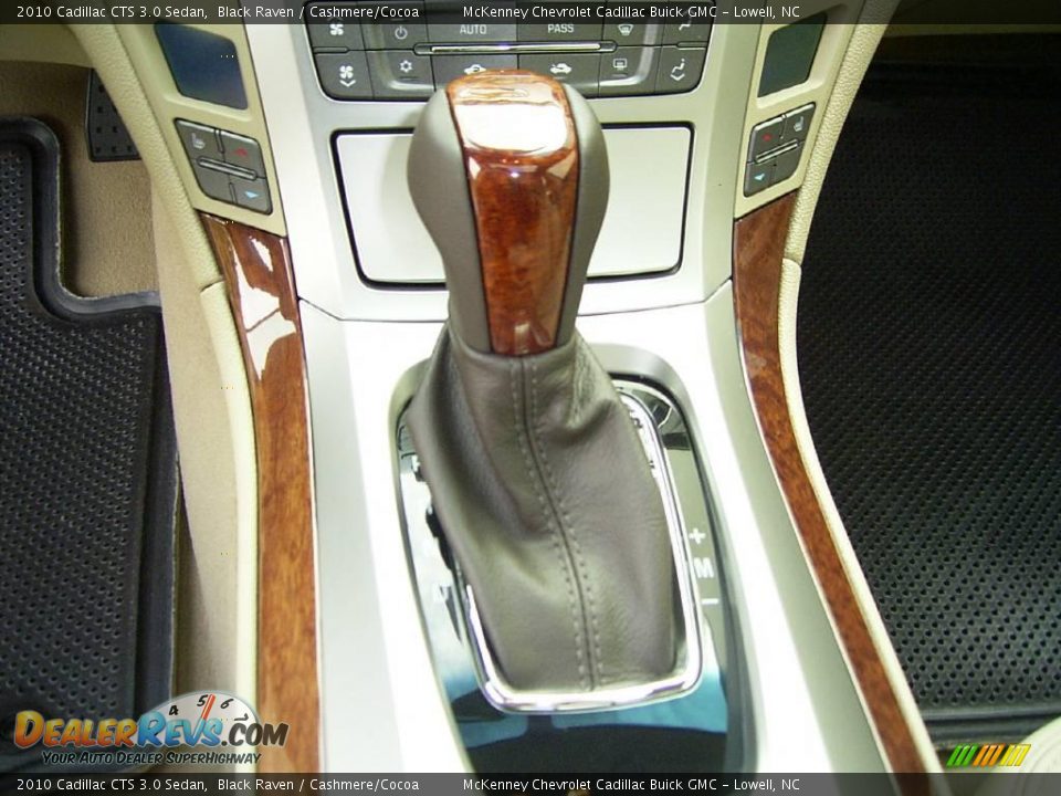 2010 Cadillac CTS 3.0 Sedan Black Raven / Cashmere/Cocoa Photo #23
