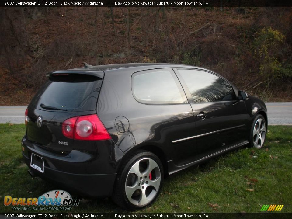 2007 Volkswagen GTI 2 Door Black Magic / Anthracite Photo #3