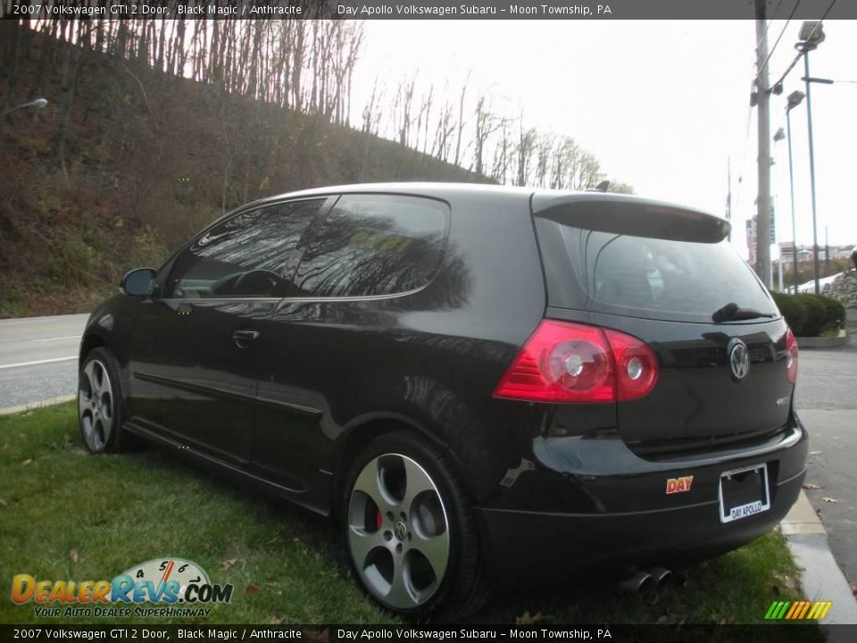 2007 Volkswagen GTI 2 Door Black Magic / Anthracite Photo #4