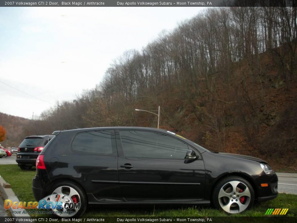 2007 Volkswagen GTI 2 Door Black Magic / Anthracite Photo #5