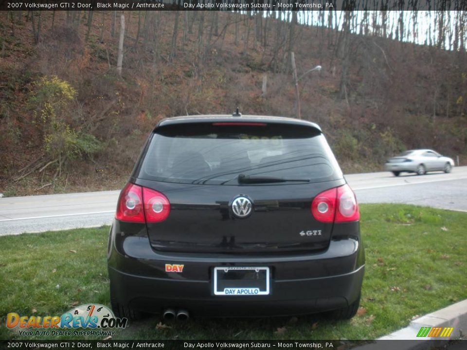 2007 Volkswagen GTI 2 Door Black Magic / Anthracite Photo #8