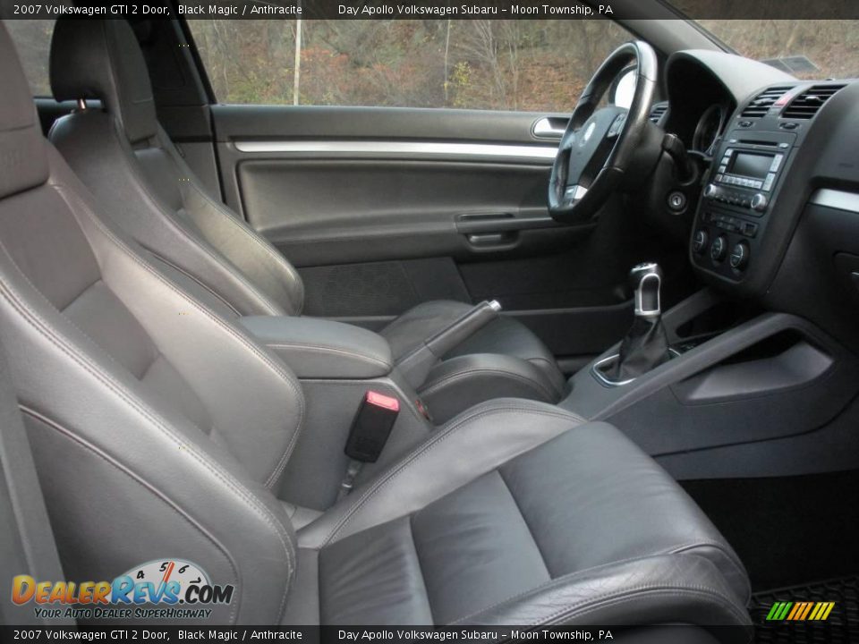 2007 Volkswagen GTI 2 Door Black Magic / Anthracite Photo #11