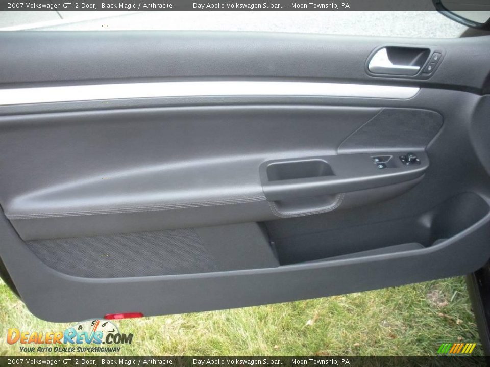 2007 Volkswagen GTI 2 Door Black Magic / Anthracite Photo #12