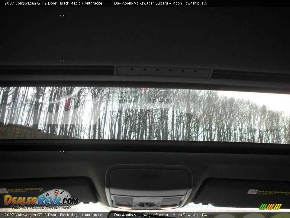 2007 Volkswagen GTI 2 Door Black Magic / Anthracite Photo #16