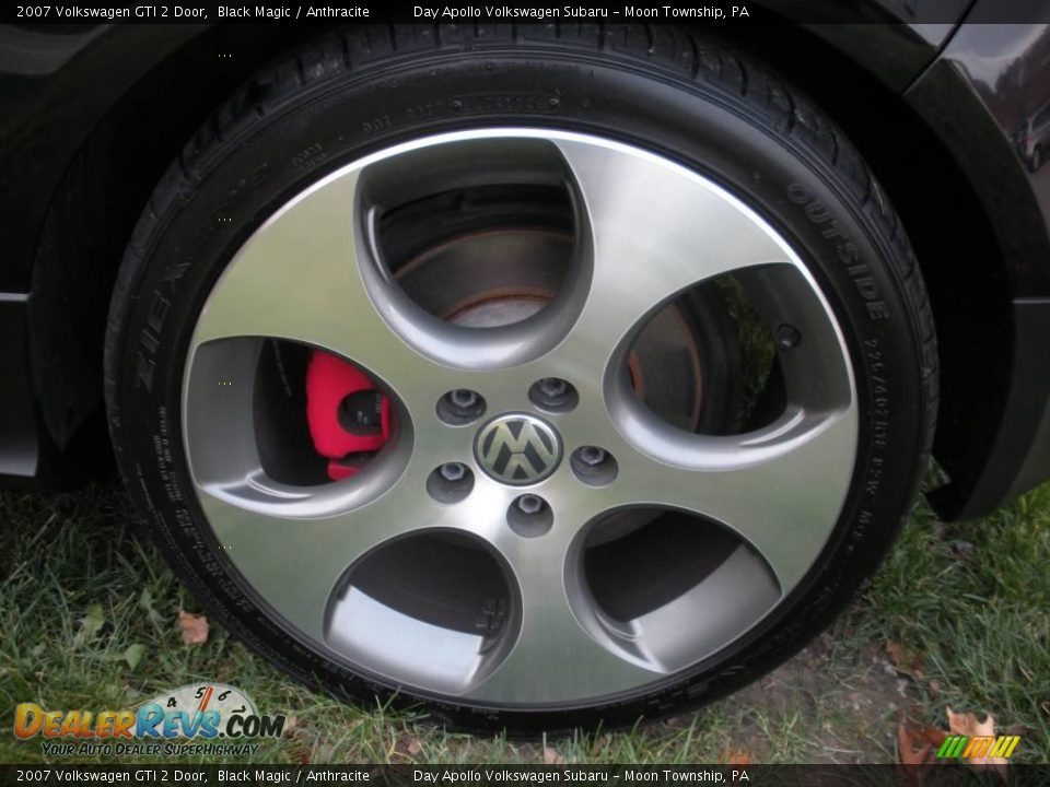 2007 Volkswagen GTI 2 Door Black Magic / Anthracite Photo #18