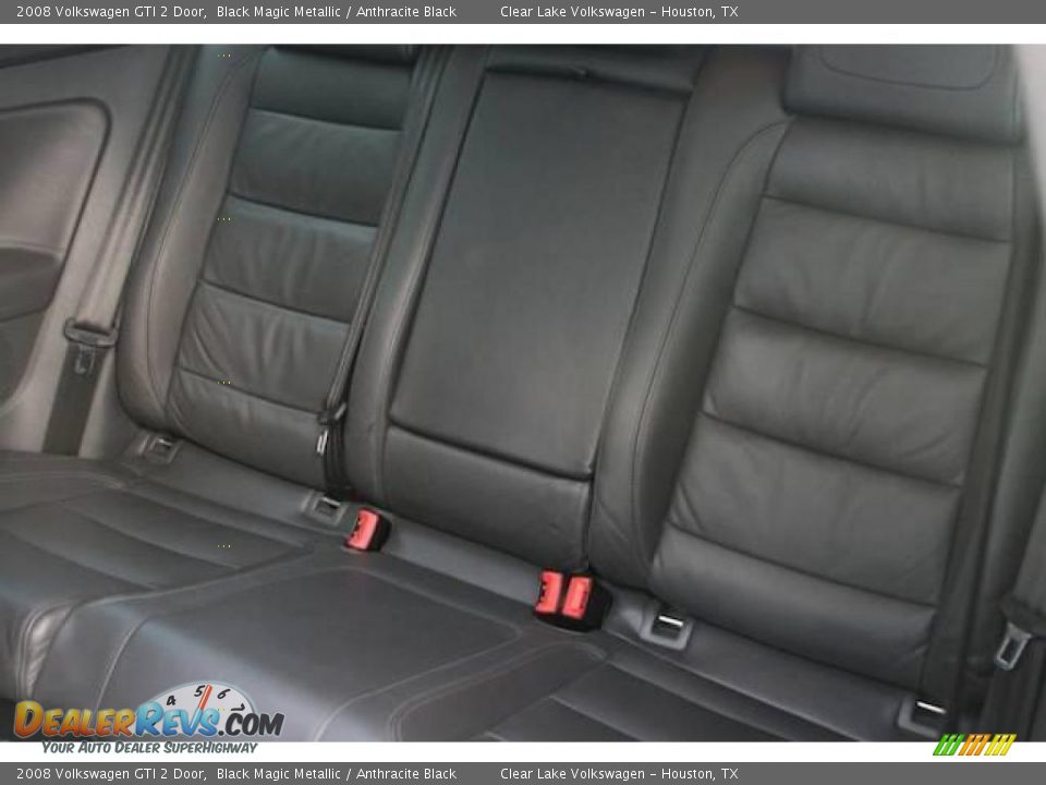 2008 Volkswagen GTI 2 Door Black Magic Metallic / Anthracite Black Photo #8