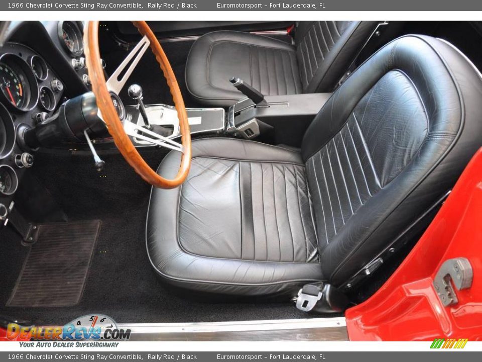 1966 Chevrolet Corvette Sting Ray Convertible Rally Red / Black Photo #10