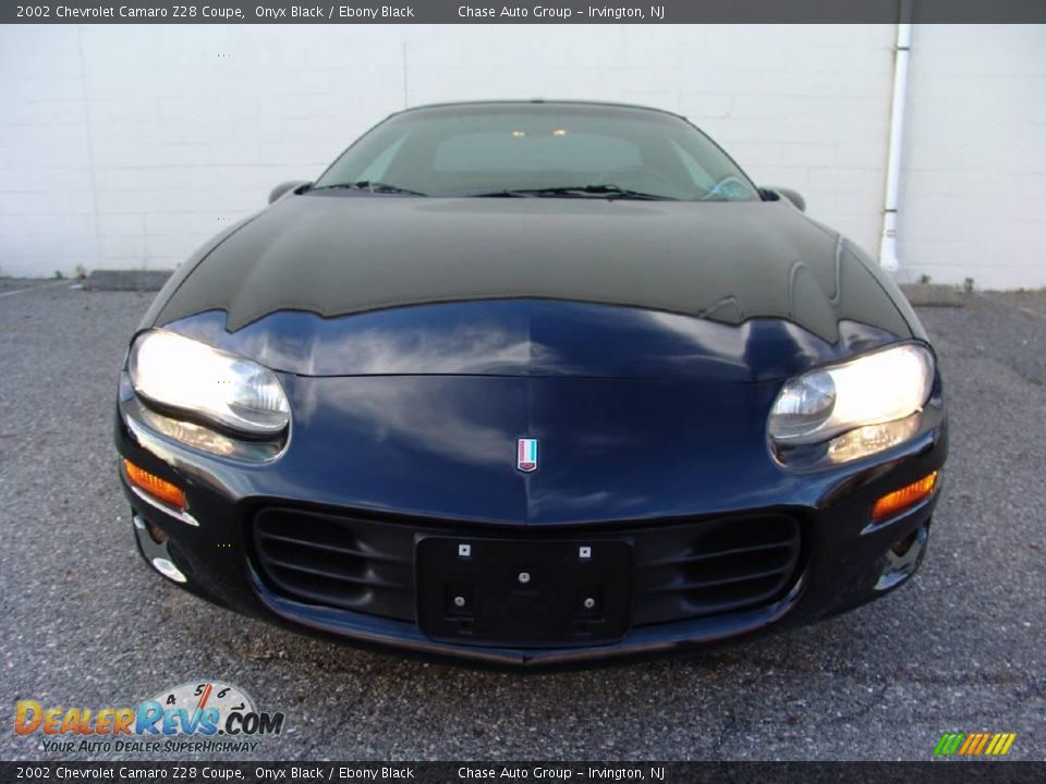 2002 Chevrolet Camaro Z28 Coupe Onyx Black / Ebony Black Photo #4