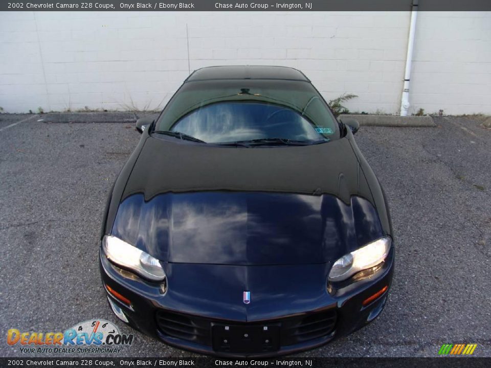 2002 Chevrolet Camaro Z28 Coupe Onyx Black / Ebony Black Photo #5