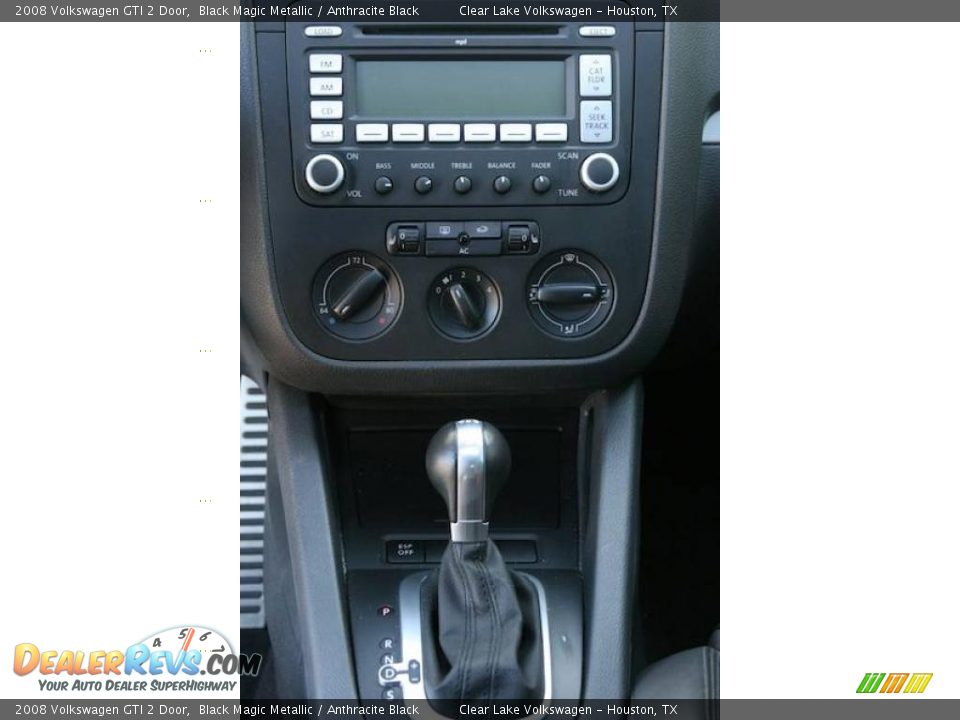2008 Volkswagen GTI 2 Door Black Magic Metallic / Anthracite Black Photo #21