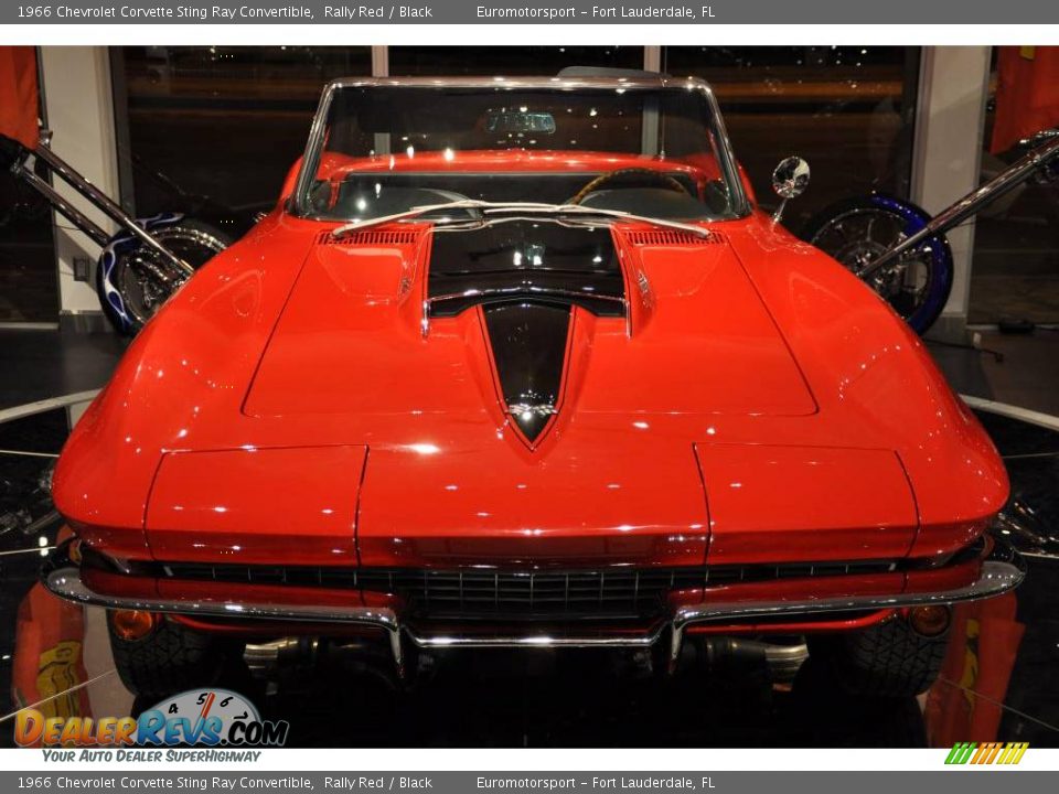 1966 Chevrolet Corvette Sting Ray Convertible Rally Red / Black Photo #19