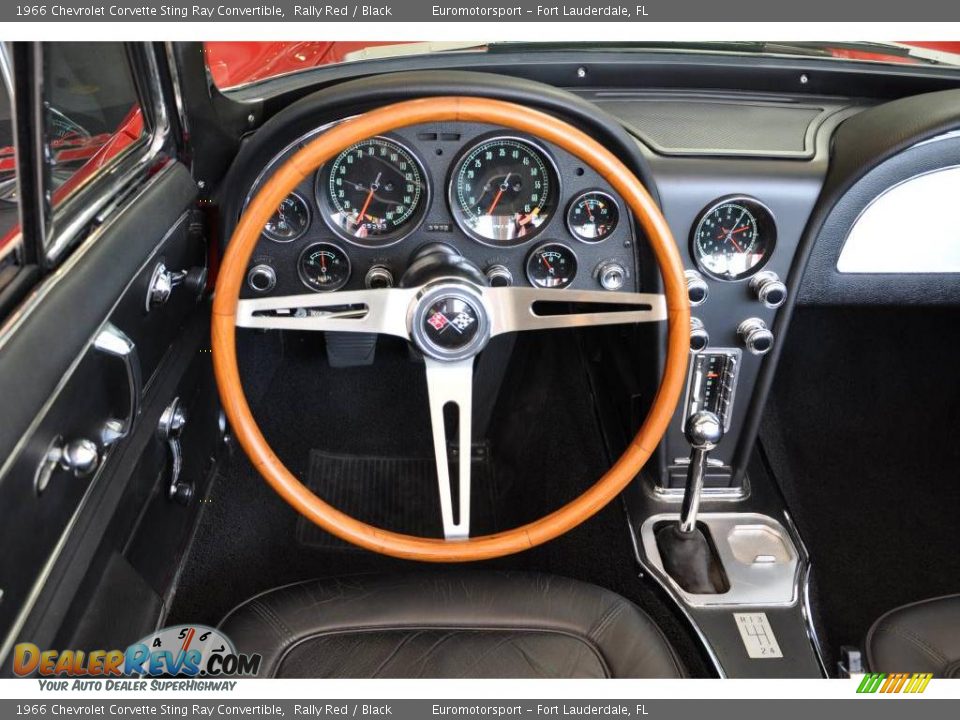 1966 Chevrolet Corvette Sting Ray Convertible Rally Red / Black Photo #20