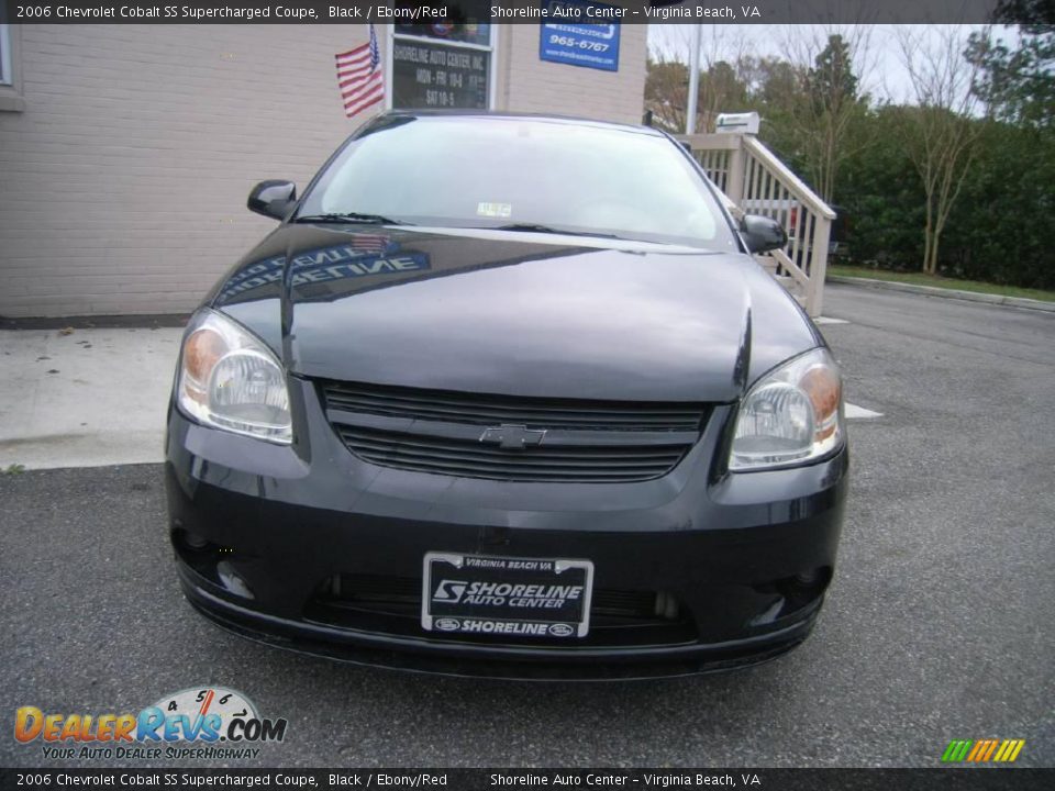 2006 Chevrolet Cobalt SS Supercharged Coupe Black / Ebony/Red Photo #1