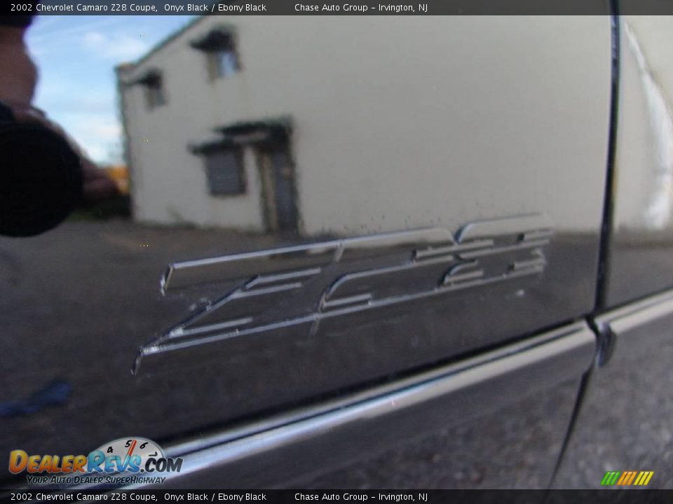 2002 Chevrolet Camaro Z28 Coupe Onyx Black / Ebony Black Photo #14