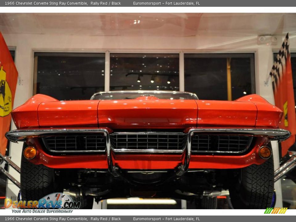 1966 Chevrolet Corvette Sting Ray Convertible Rally Red / Black Photo #35