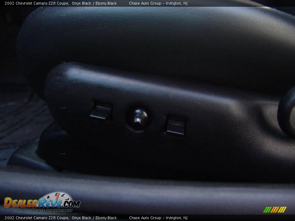 2002 Chevrolet Camaro Z28 Coupe Onyx Black / Ebony Black Photo #22
